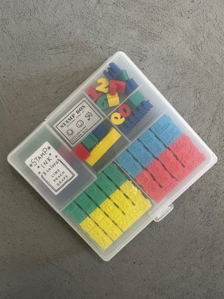 Seed Kutulu Stamp Box ve Mürekkepler