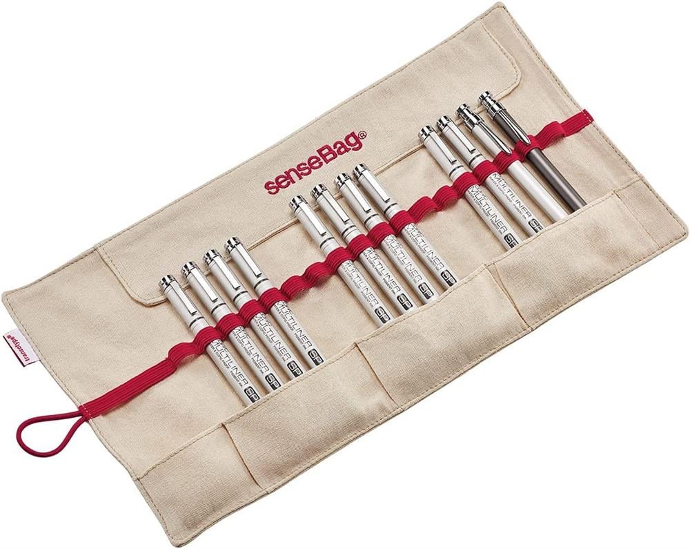 SenseBag 18'li Kalem Çantası Natural