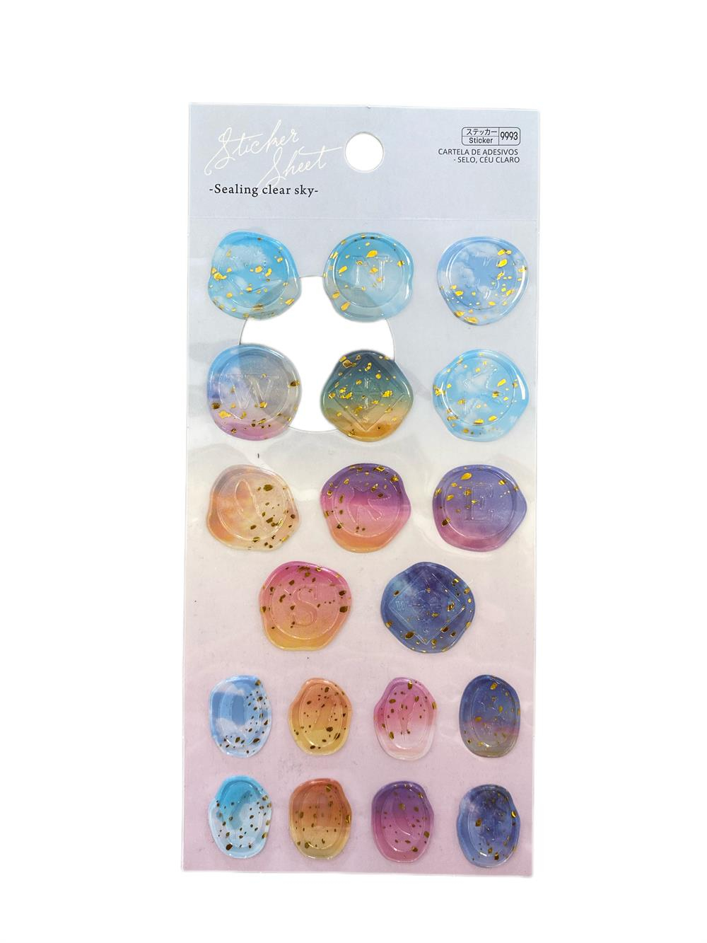 Sky Sealing 3D Sticker Set 