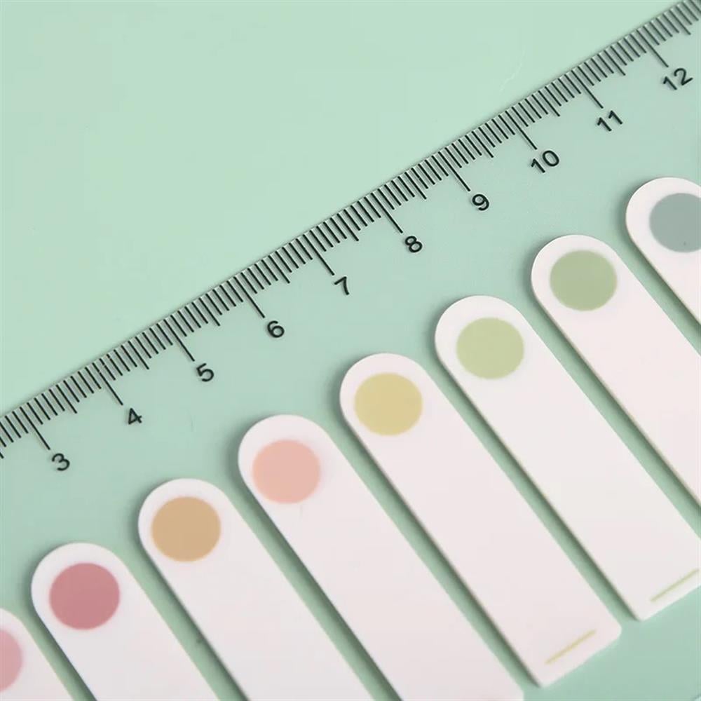Soft Colours Ayraç Post İt -Yuvarlak Uç Kısmı Renkli