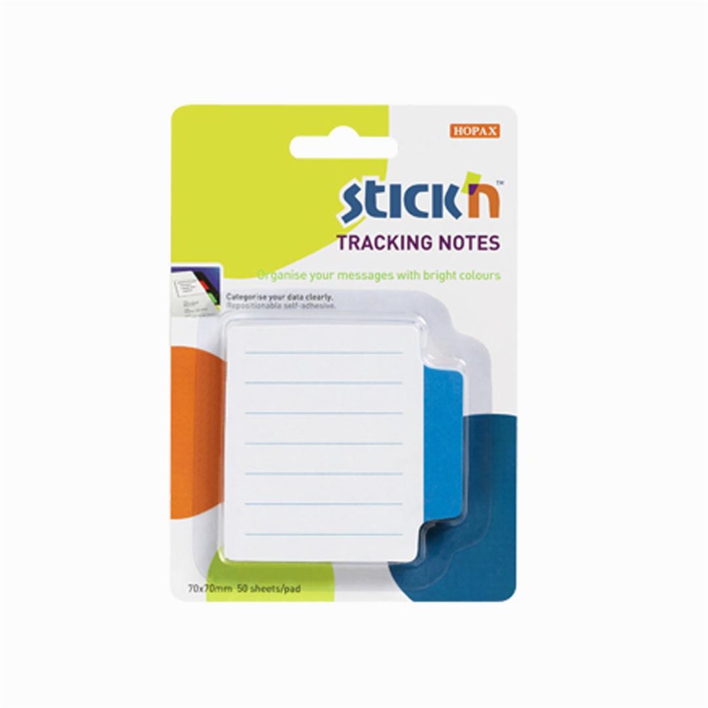 Stickn Tracking Notes Blue Yapışkanlı Not Kağıtları