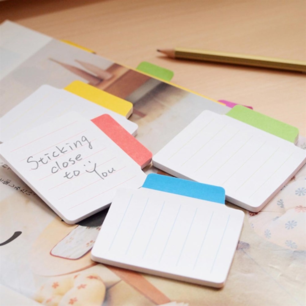 Stickn Tracking Notes Green Yapışkanlı Not Kağıtları