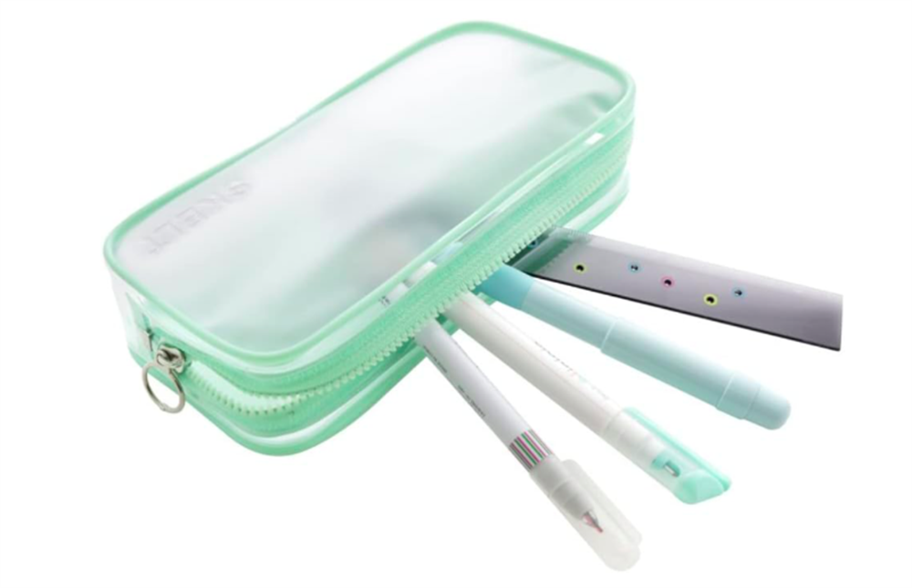 Sun Star Skelt Multi Purpose PVC Kalem/Kozmetik Çantası Yeşil