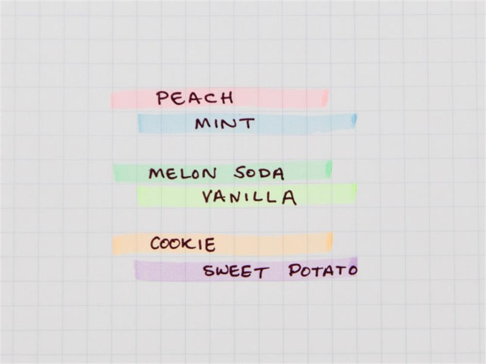 Sweet Tapir Fosforlu Kalem Peach & Mint