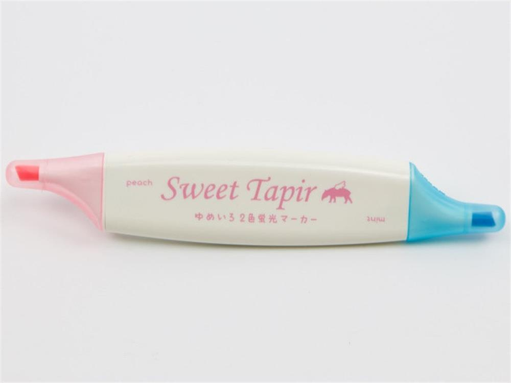 Sweet Tapir Fosforlu Kalem Peach & Mint