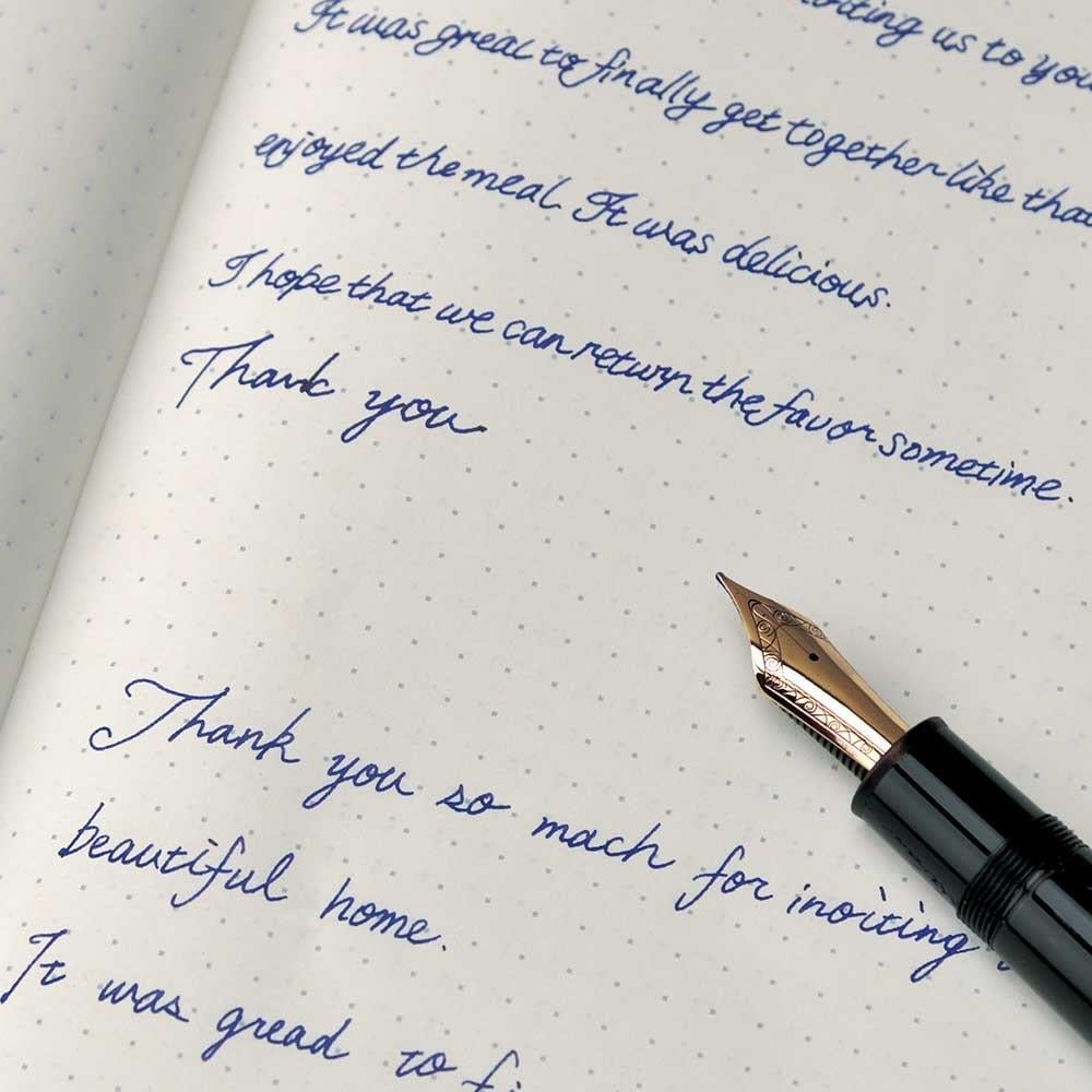 Tomoe River FP Japon Üretimi Defter A5 Noktalı Beyaz Yapraklı 