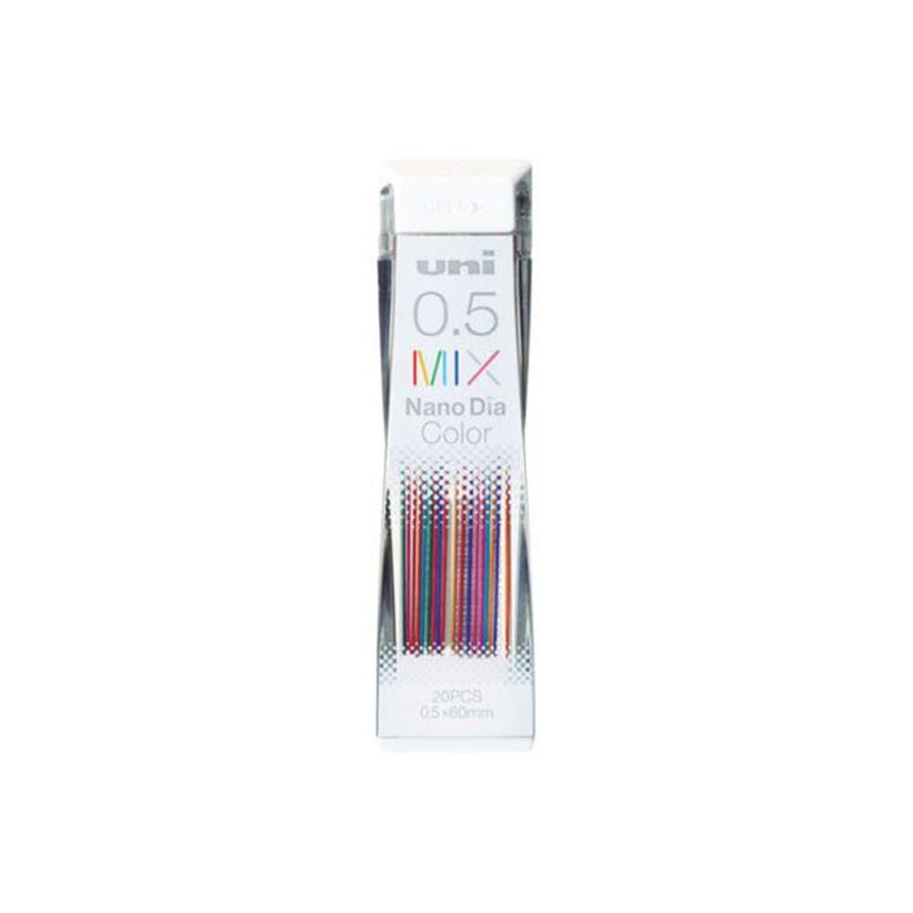 Uni Nano Dia  0.5 mm Kalem Ucu - Mix Karışık Renkler