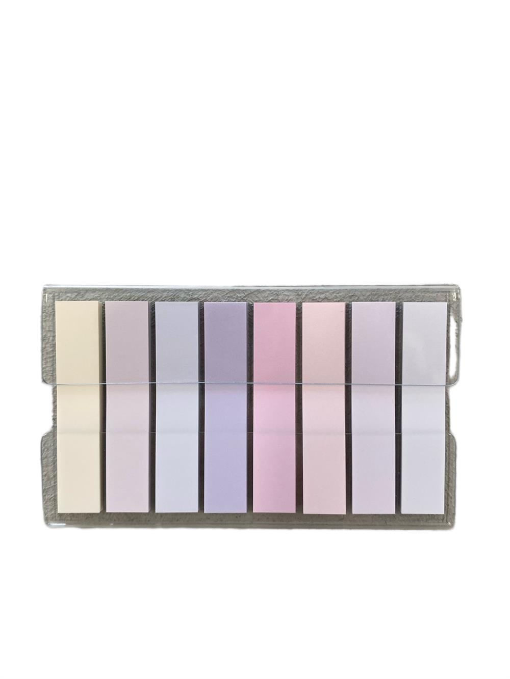 Violet Tones Post It Set - 8 Colors 