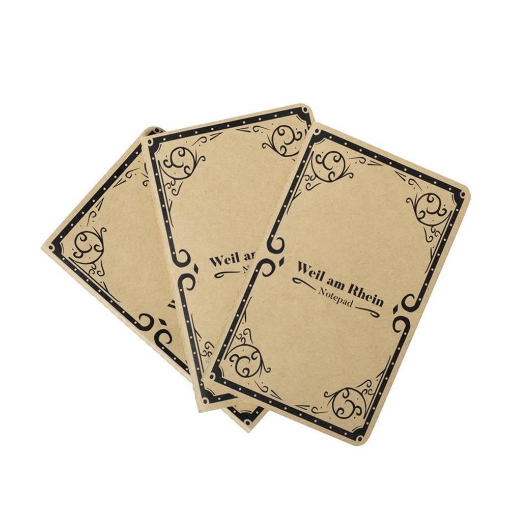 Weil am Rhein Kraft Notebook 3'lü Set Çizgili