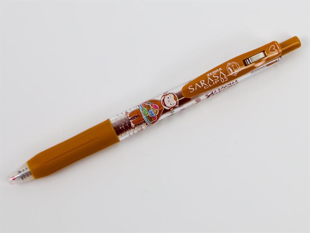 Zebra Sarasa Limited Edition Curious George 0.5 mm 4 Farklı Renk