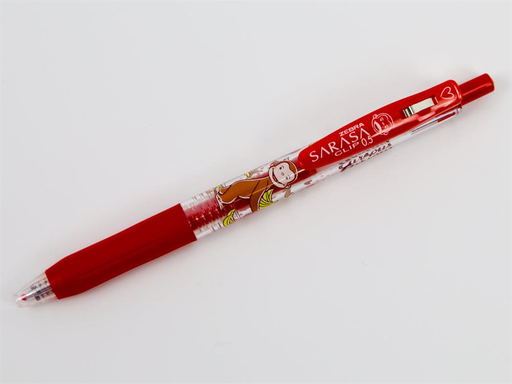 Zebra Sarasa Limited Edition Curious George 0.5 mm 4 Farklı Renk