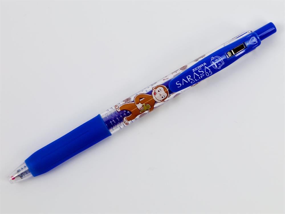 Zebra Sarasa Limited Edition Curious George 0.5 mm 4 Farklı Renk