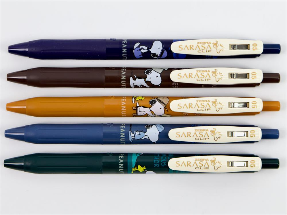 Zebra Sarasa Limited Edition Peanuts 5 Farklı Renk 0.5 mm