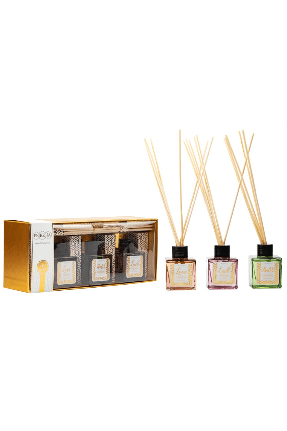 Mini Çubuklu Oda Kokusu Seti 50 ml x 3