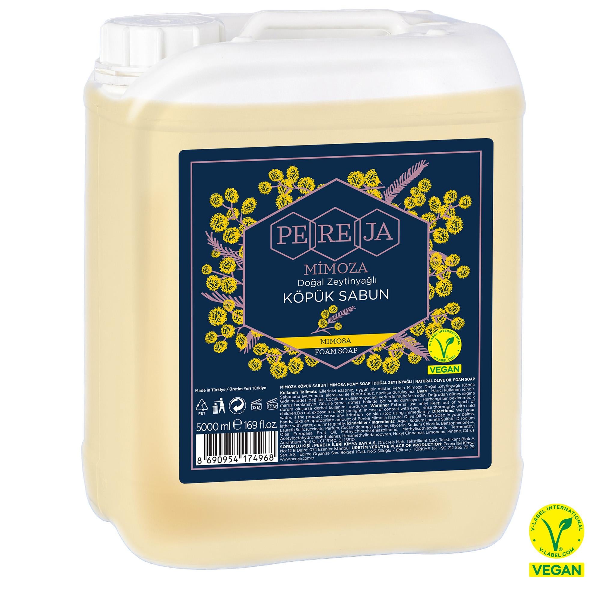 Pereja Mimoza Köpük Sabun 5000 ml