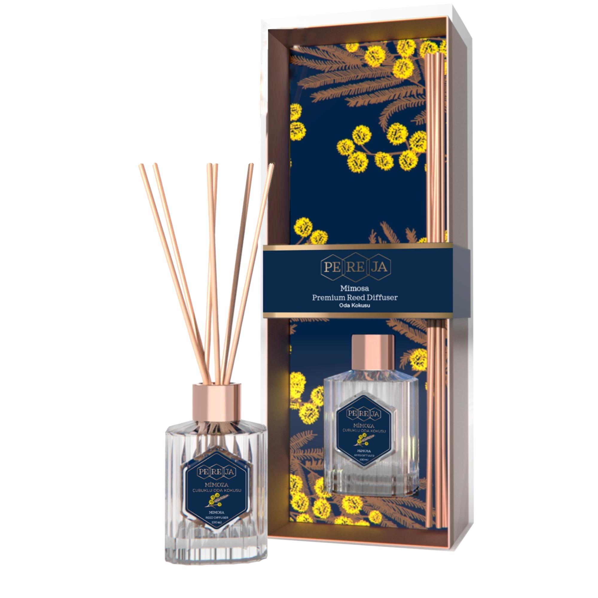 Pereja Premium Mimoza Çubuklu Oda Kokusu 100 ml