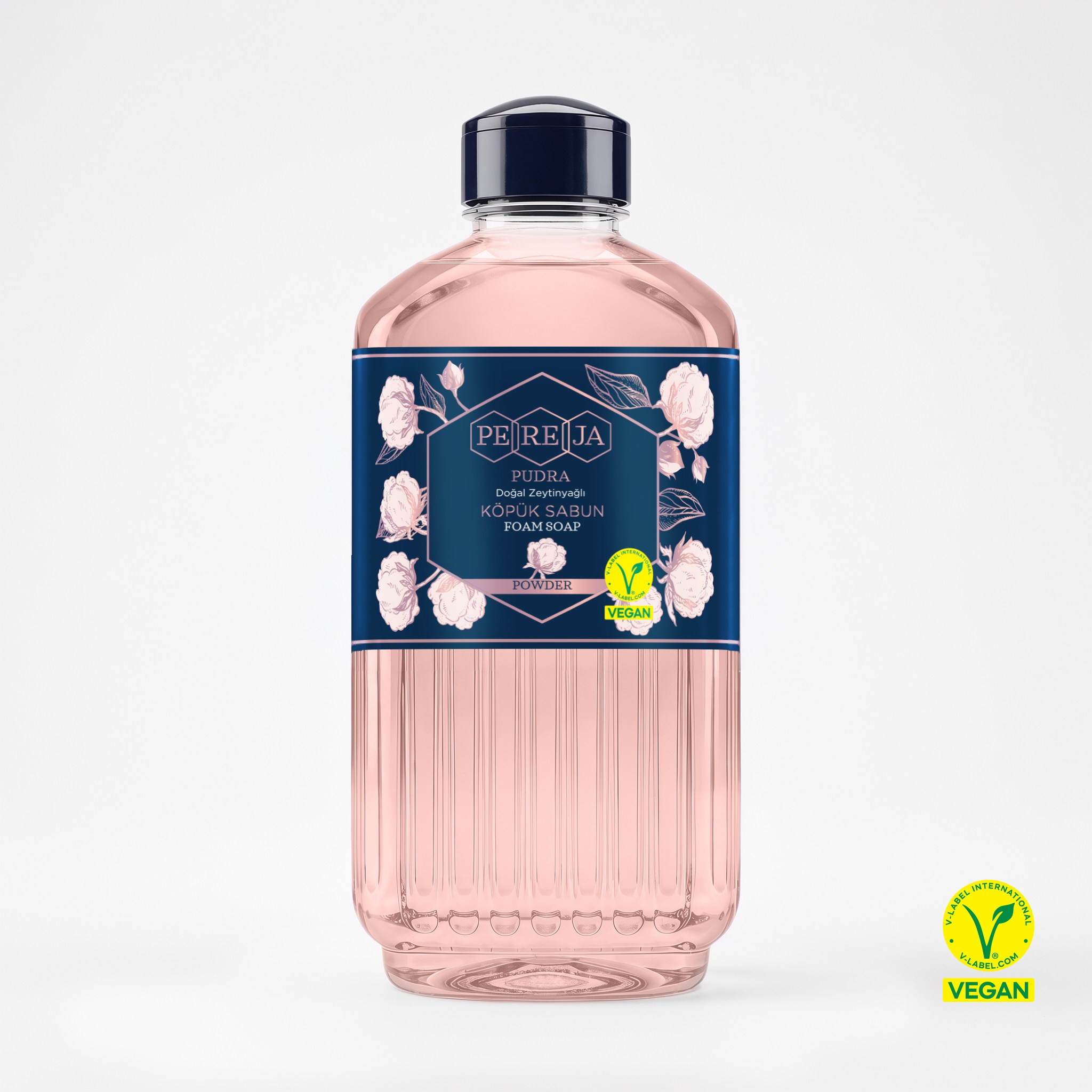 Pereja Pudra Doğal Zeytinyağlı Köpük Sabun 1000 ml