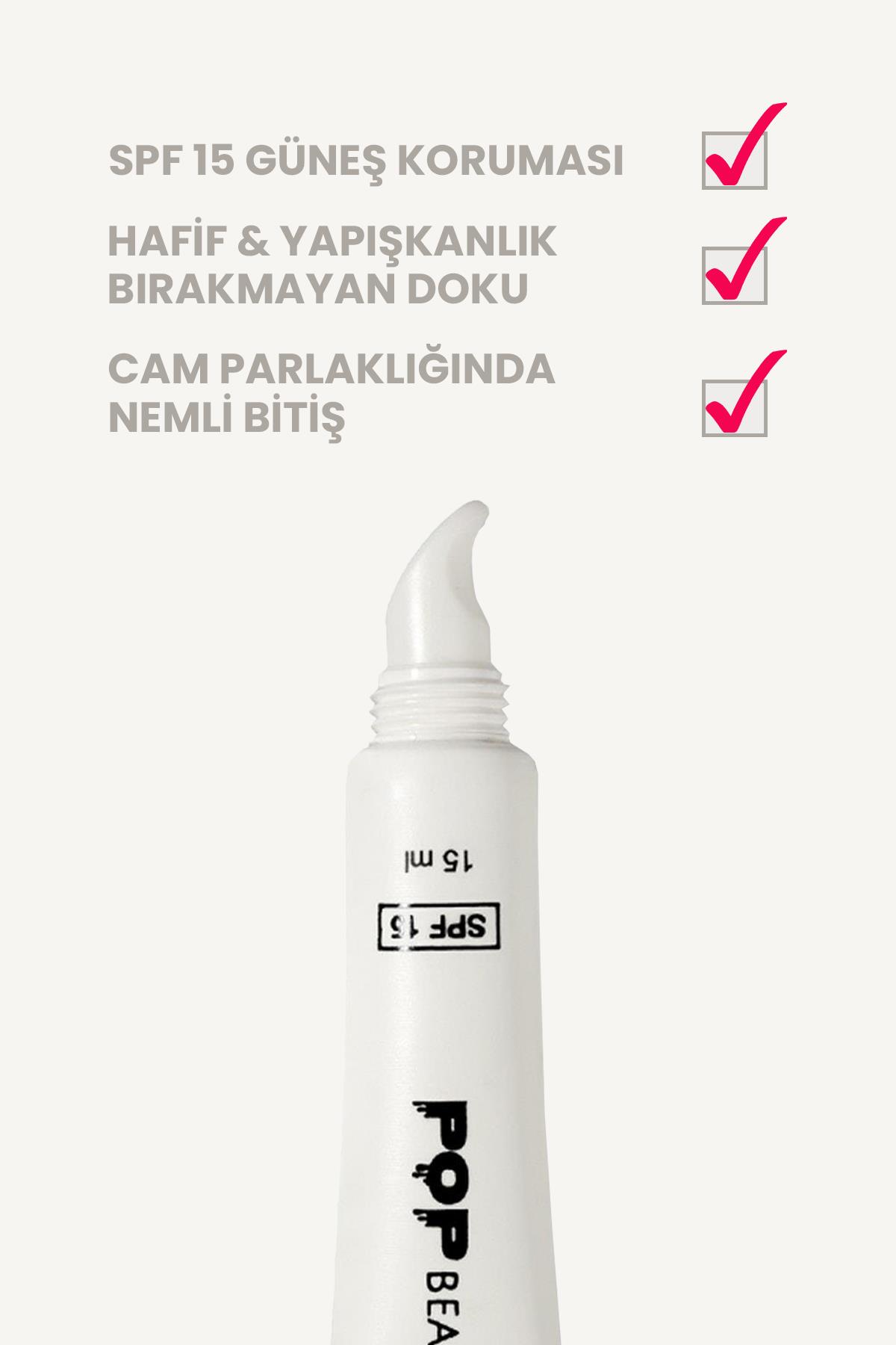 Dudak Nemlendiricisi, Lip Gloss, 15 Spf