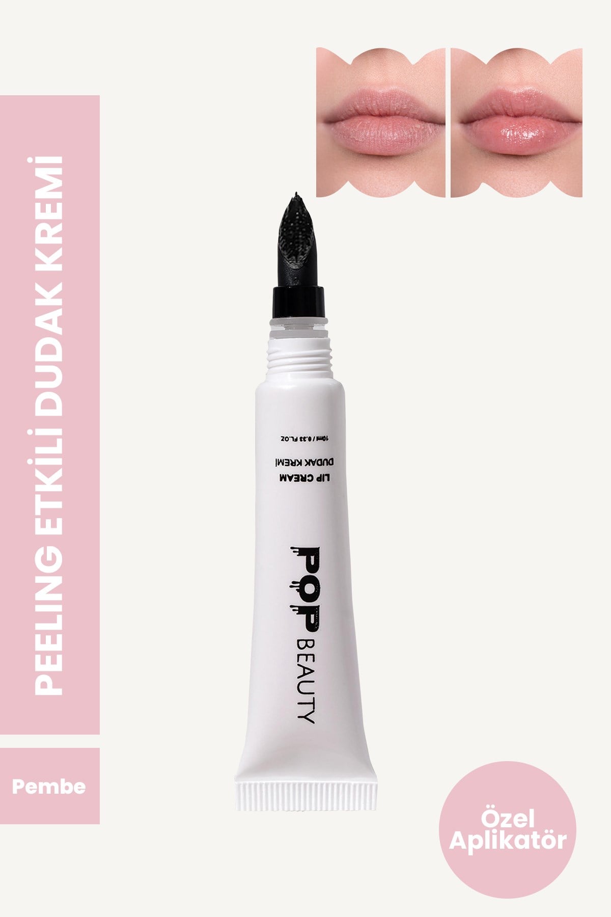 Dudak Nemlendiricisi, Lip Gloss & Peeling Yapan Dudak Kremi Set