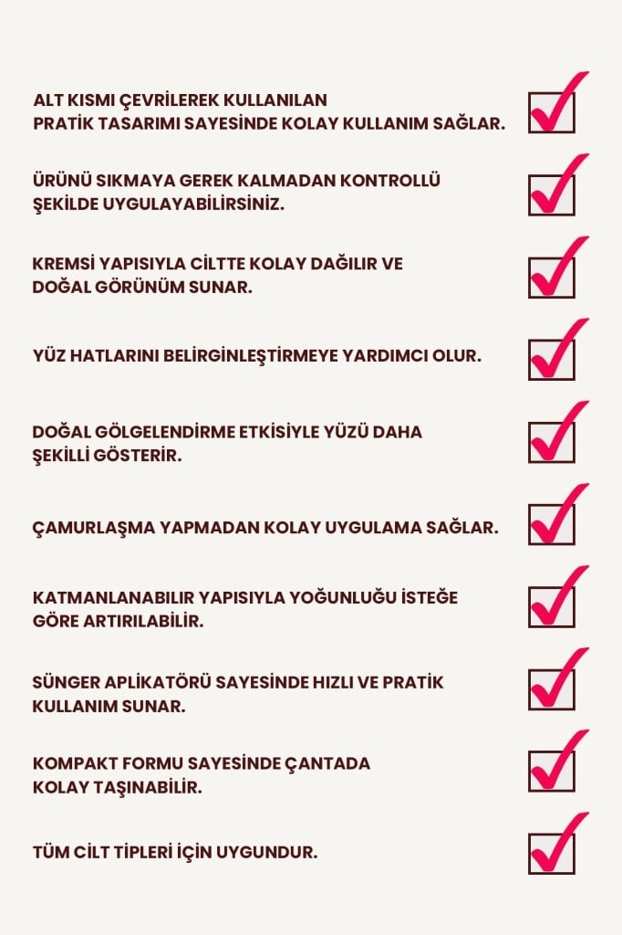 Likit Allık ve Likit Kontür Seti