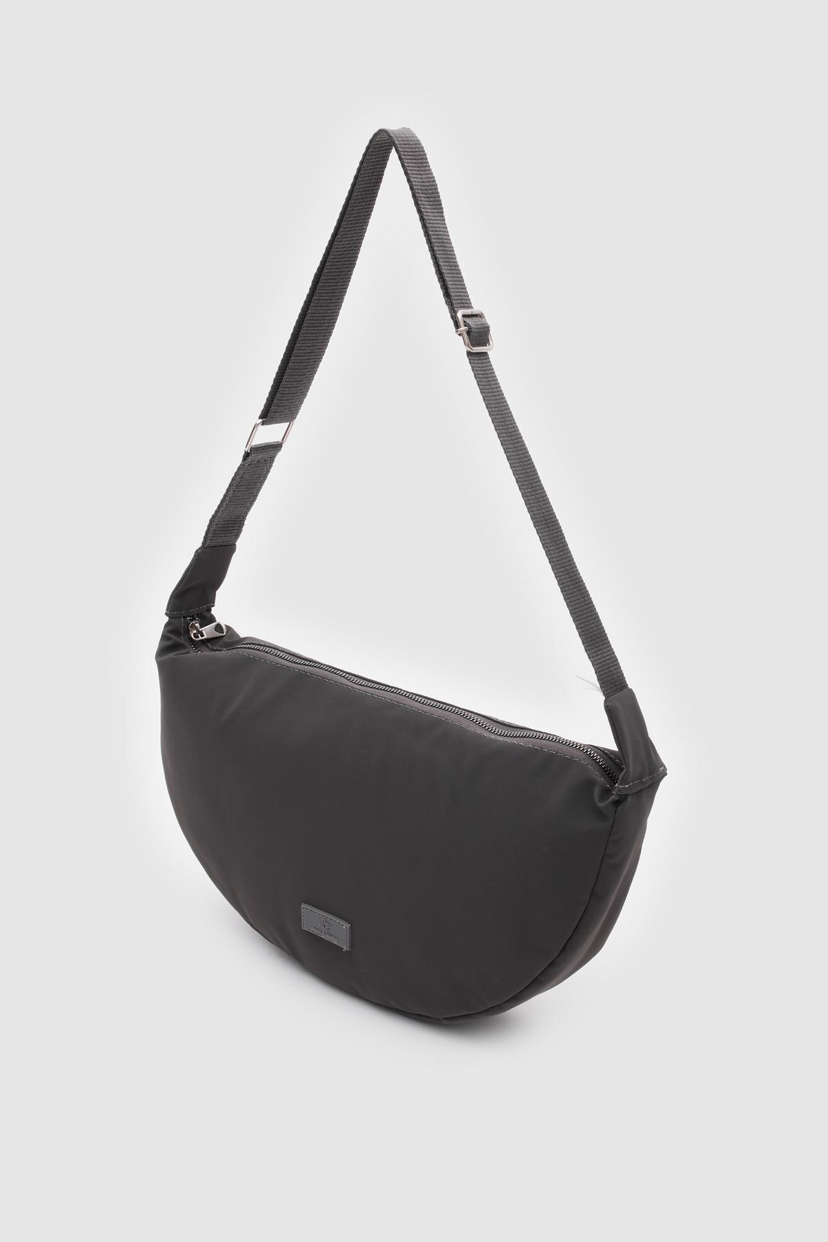 Basic Omuz Çantası Aisha Antrasit