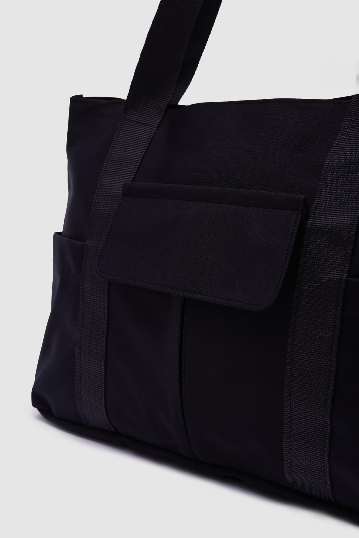 Bigger Cepli Tote Çanta Pettit Siyah