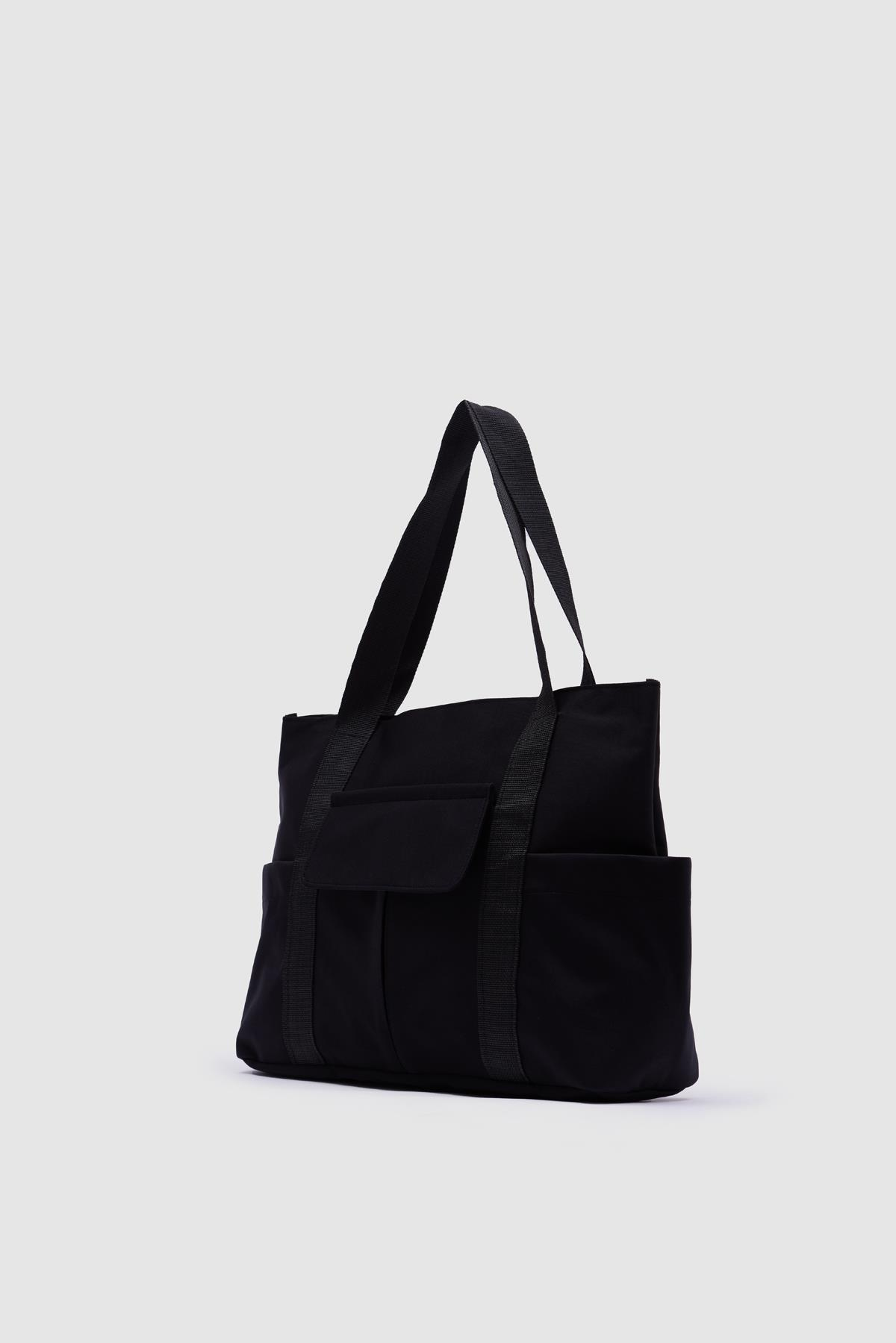 Bigger Cepli Tote Çanta Pettit Siyah