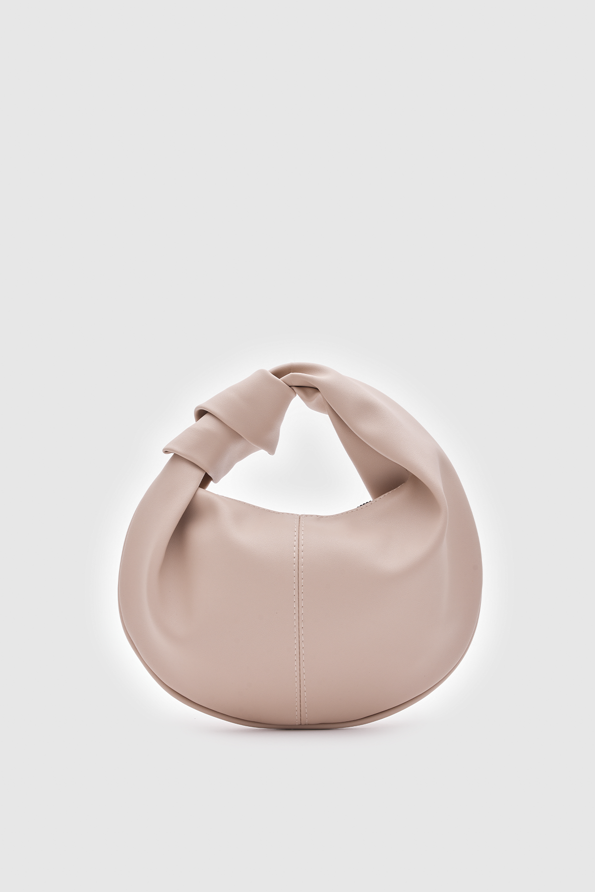 Düğümlü Kadın Baget Çanta Capsule Bej