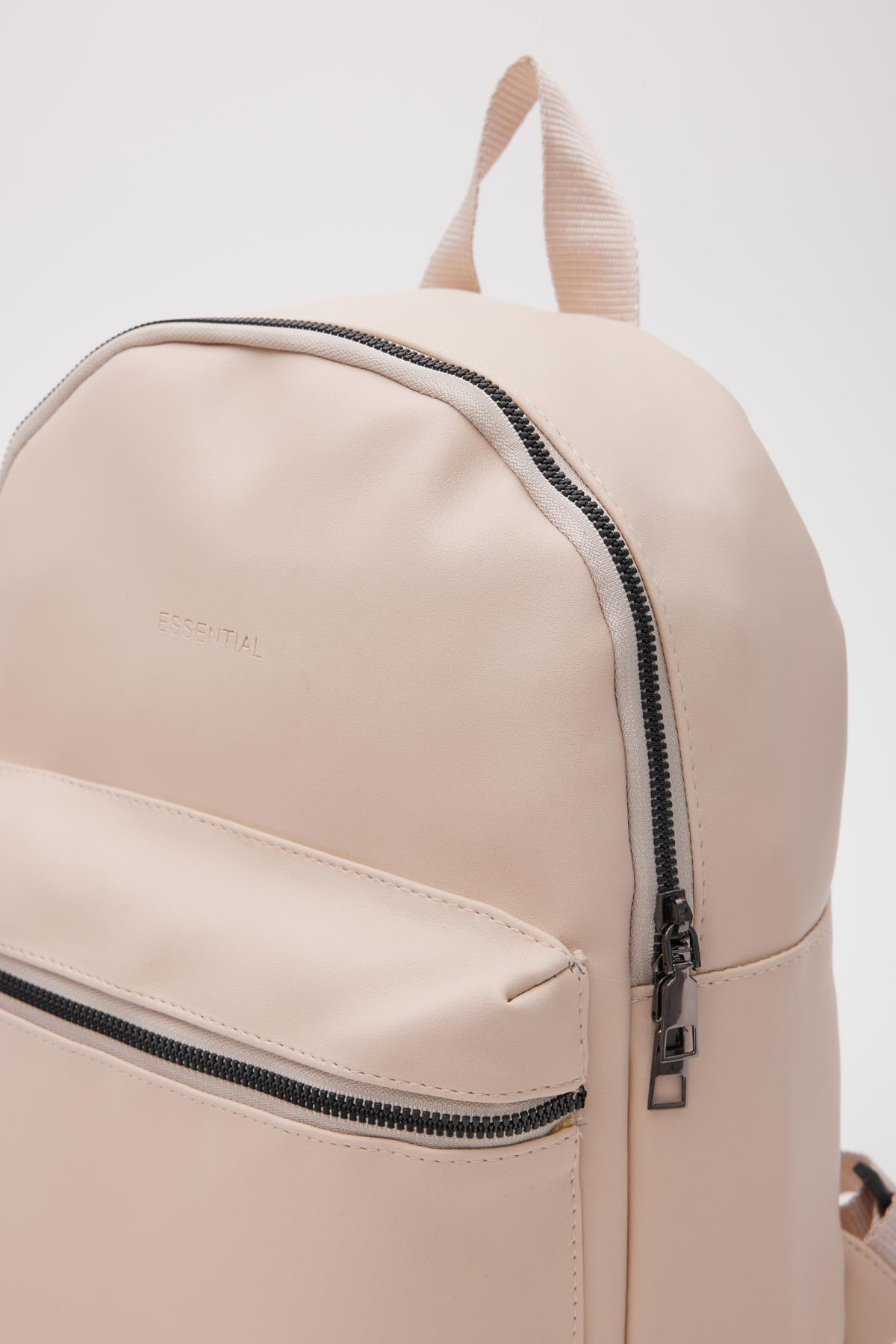 Gillet Sırt Çantası Krem