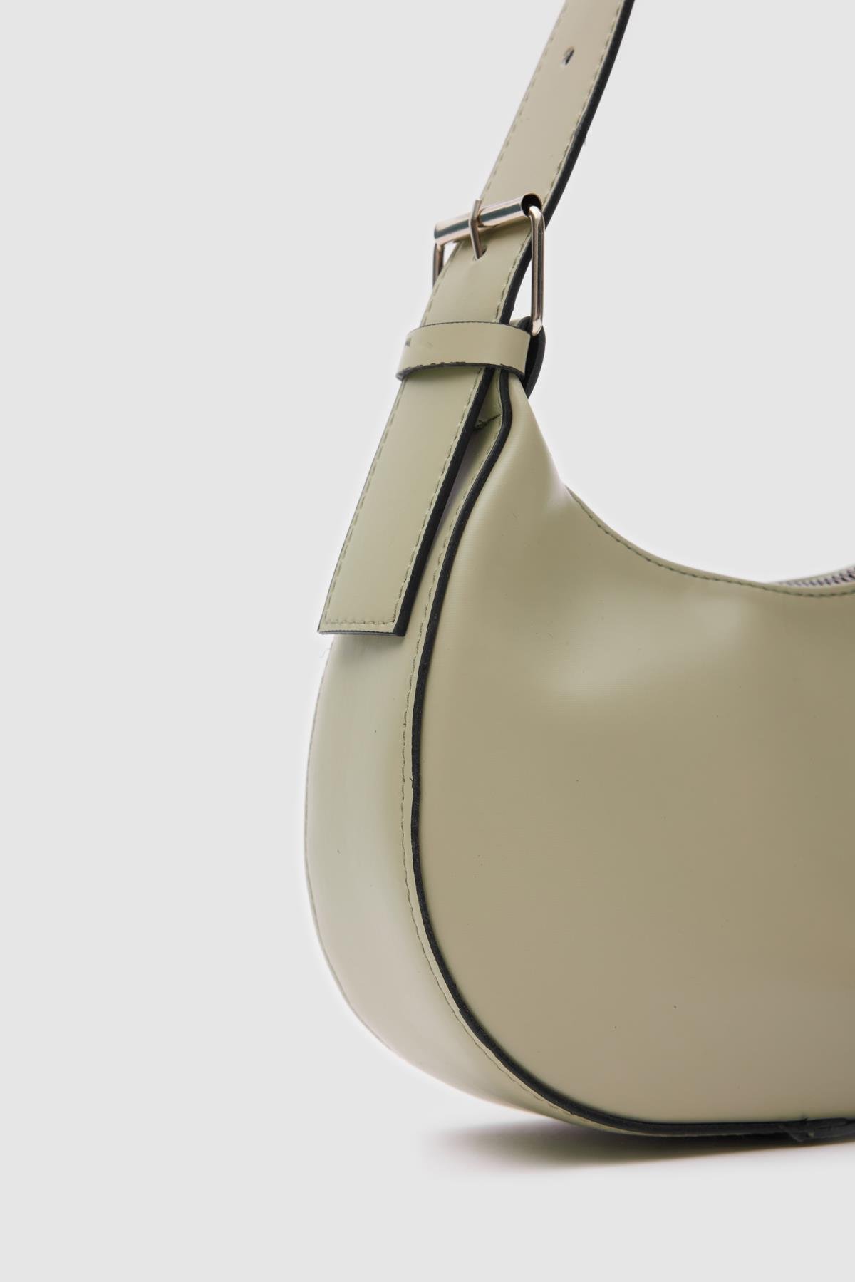 Giu Oval Baget Çanta Mint