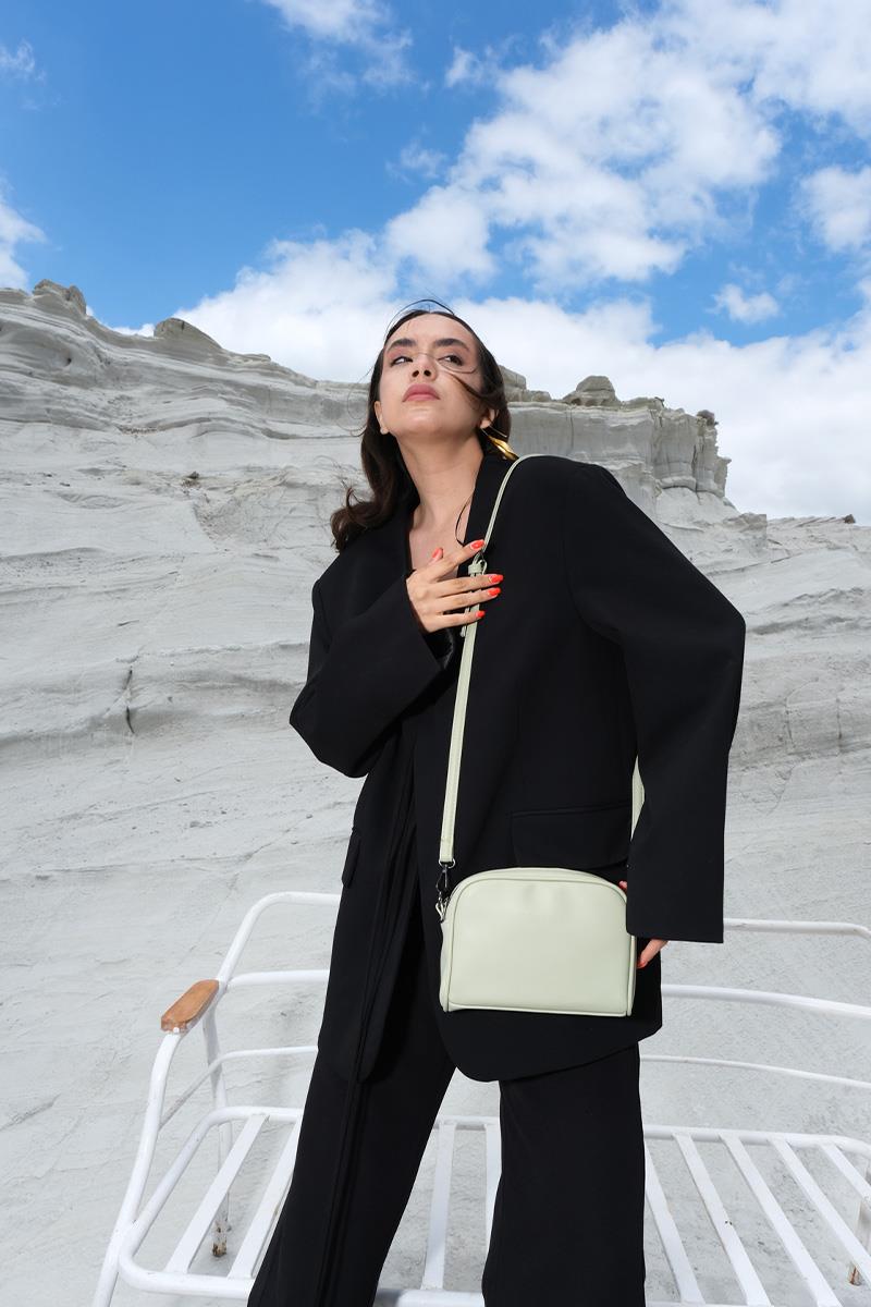 Hana Basic Mint Çapraz Çanta