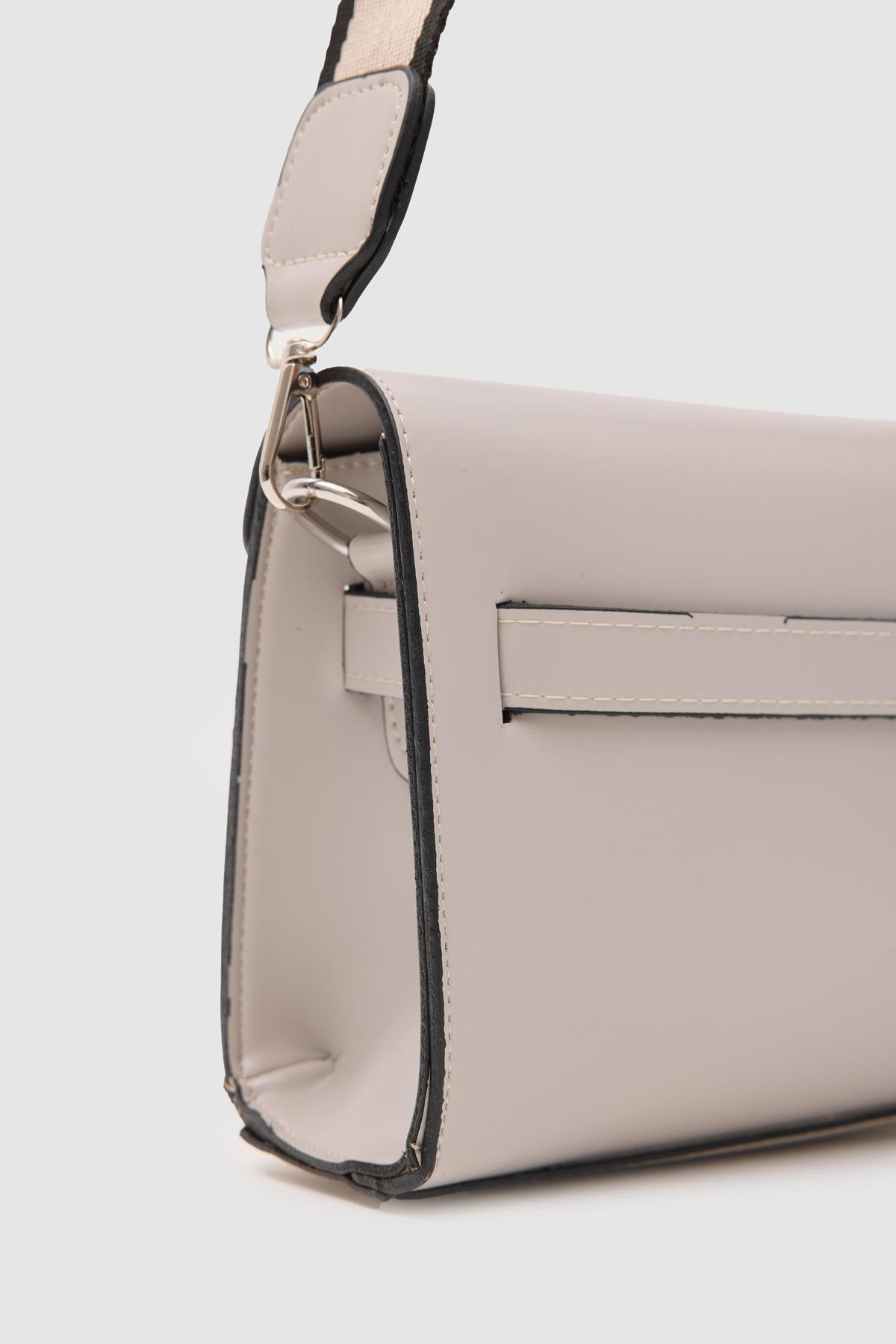 Kelly Kilitli Clutch Bag Gri