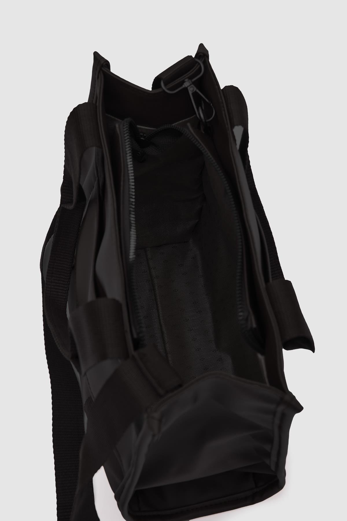 Saten Tote Bag Conroy Siyah