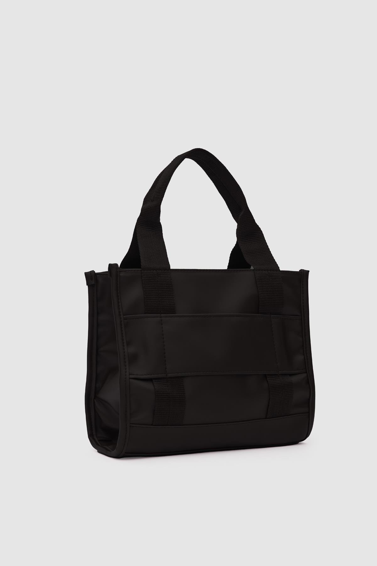 Saten Tote Bag Conroy Siyah