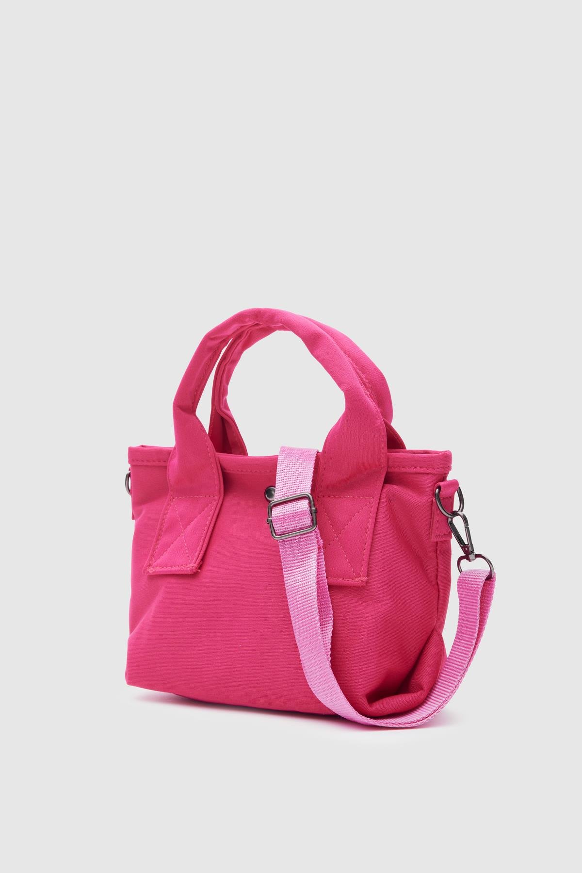 Small Tote Çanta Taglia Fuşya