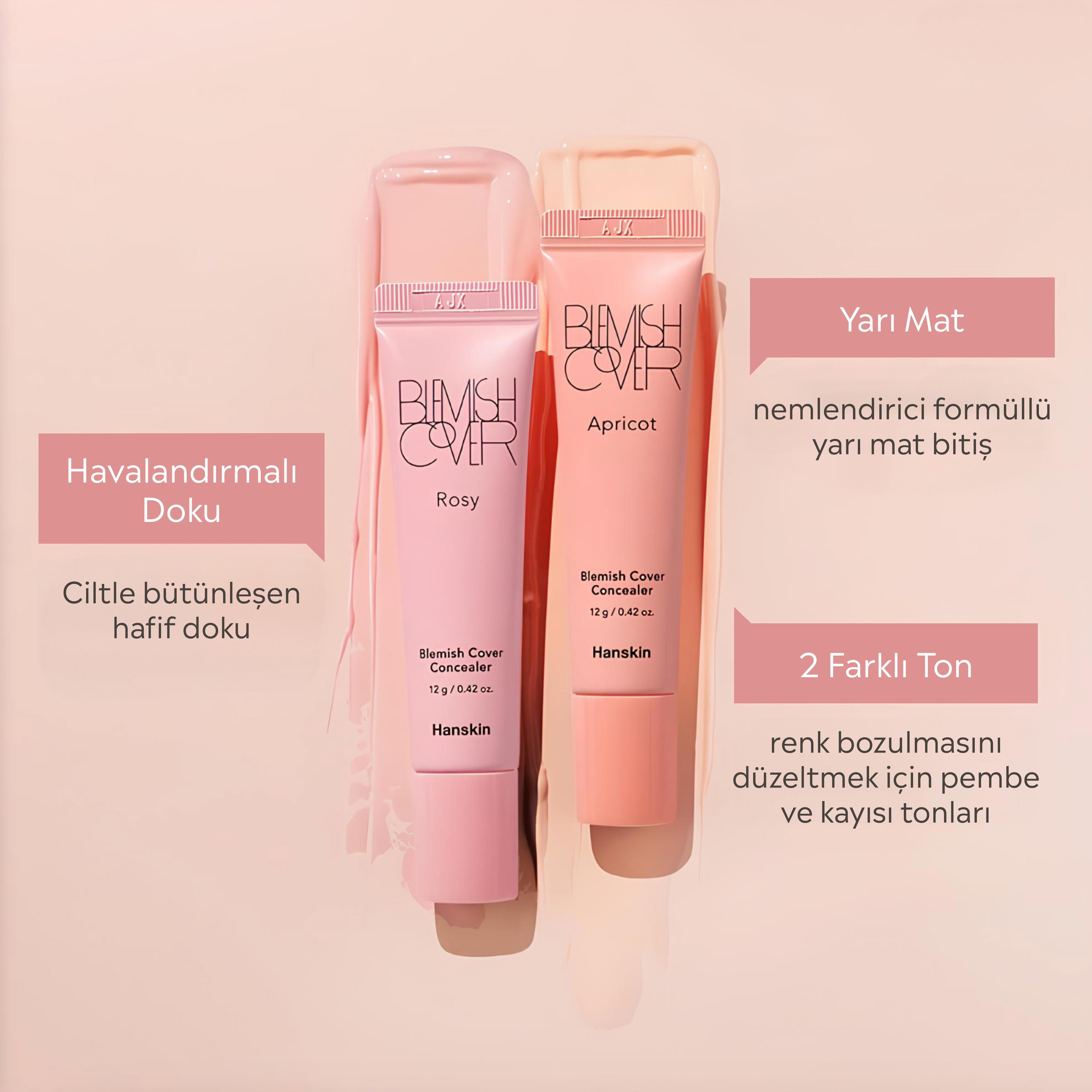 Blemish Cover Concealer Leke Kapatıcı  - Apricot