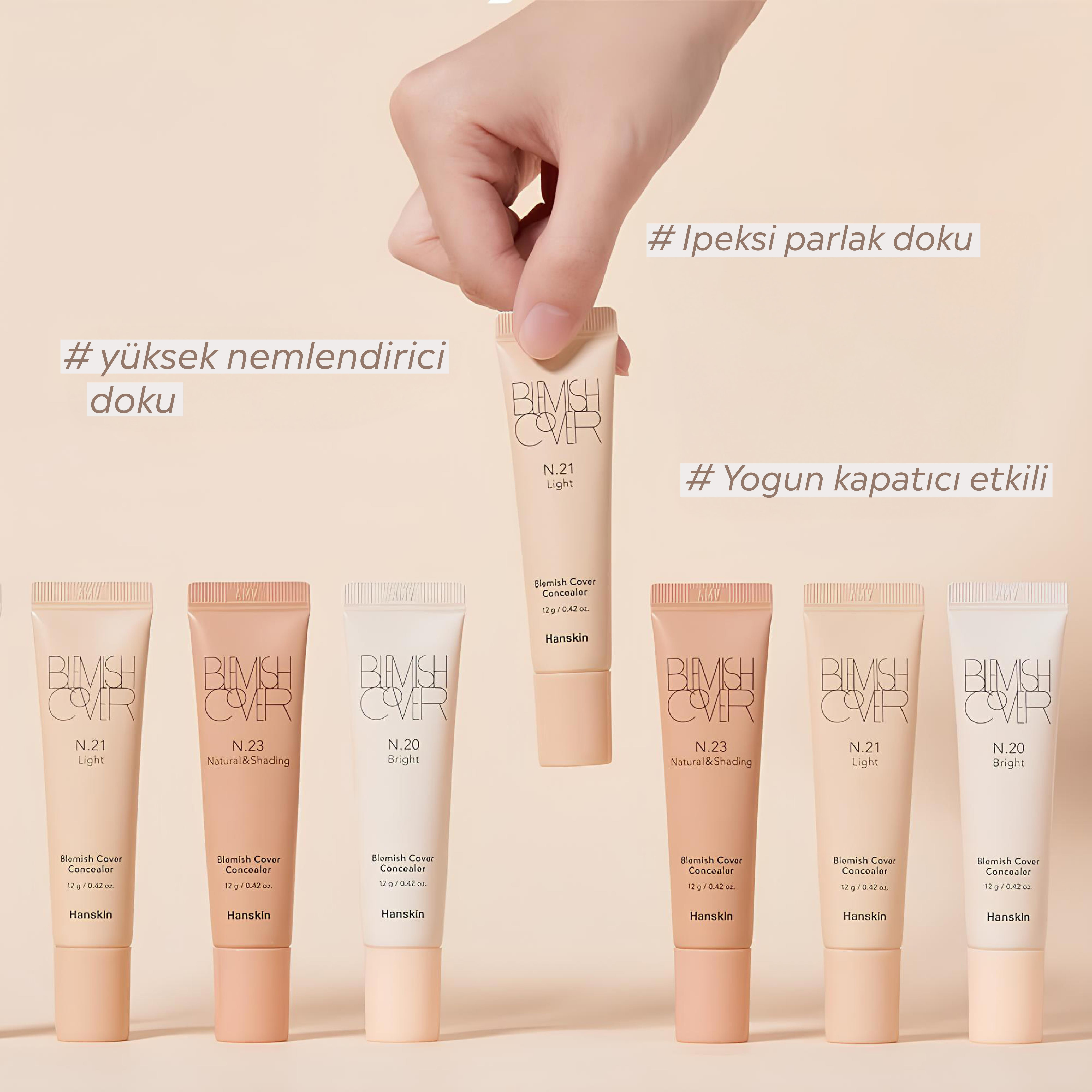 Blemish Cover Concealer Leke Kapatıcı - Bright