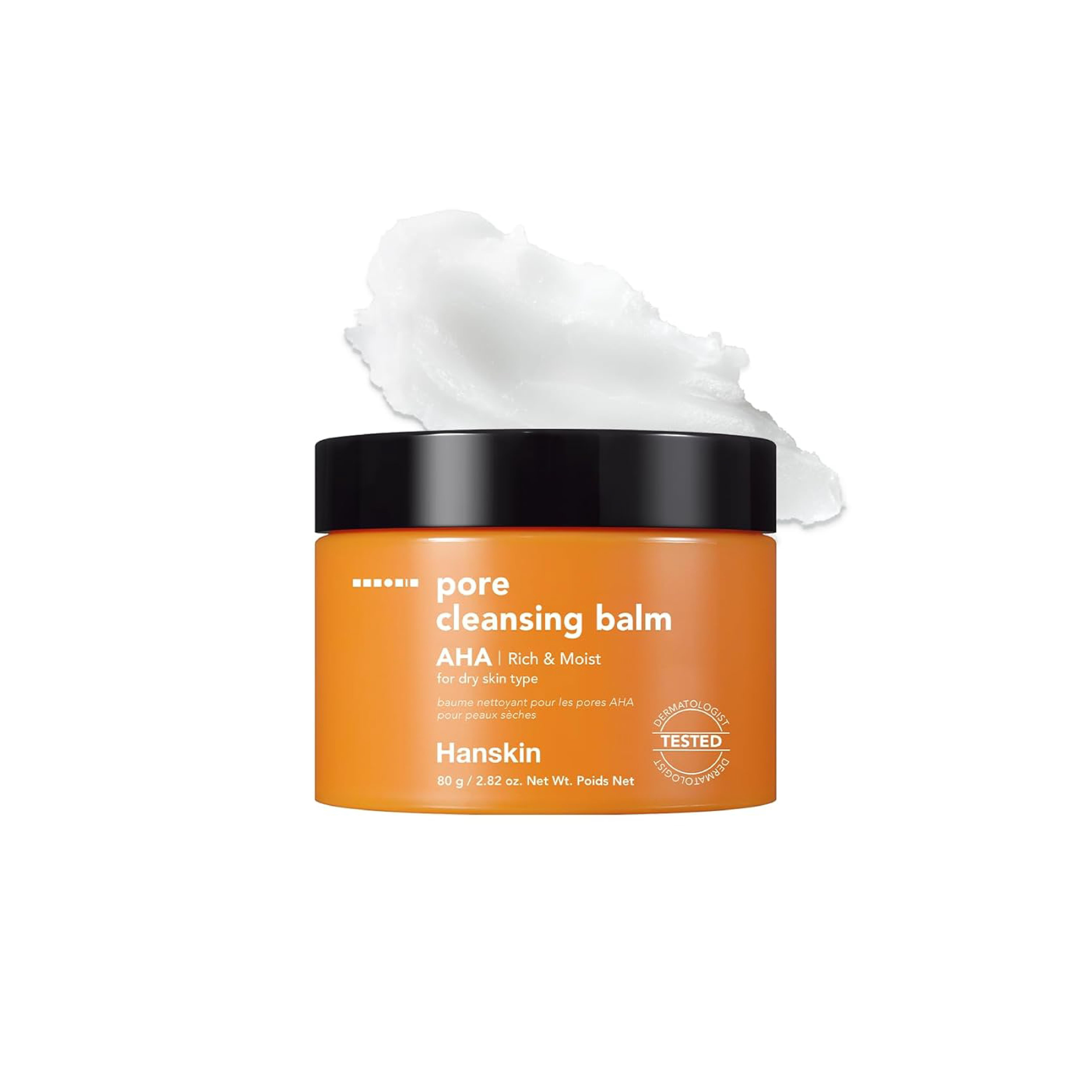 Hanskin Pore Cleansing Balm AHA- Kuru Ciltler/Gözenek Ve Makyaj Temizleme Balmı [ 80 g ]