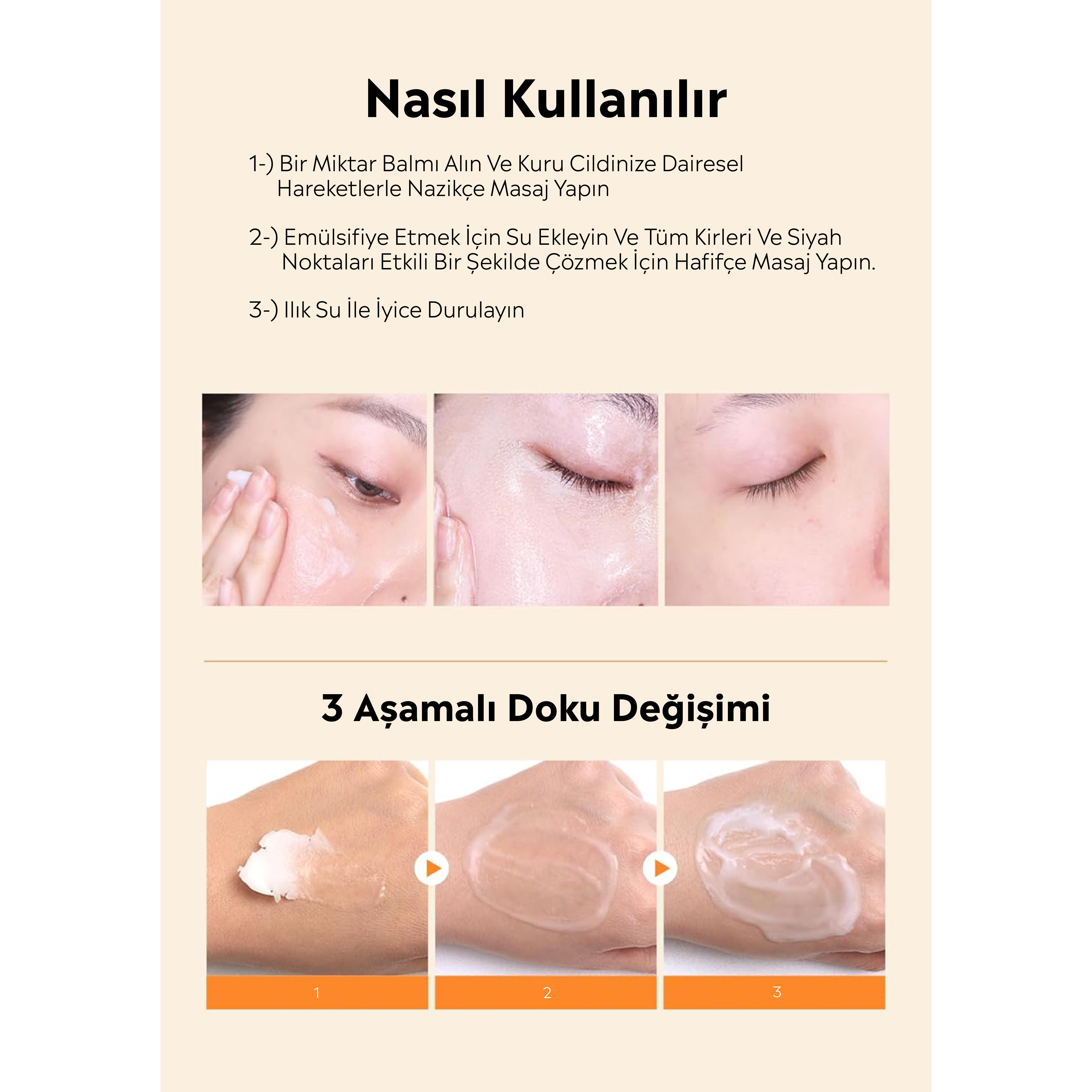 Hanskin Pore Cleansing Balm AHA- Kuru Ciltler/Gözenek Ve Makyaj Temizleme Balmı [ 80 g ]