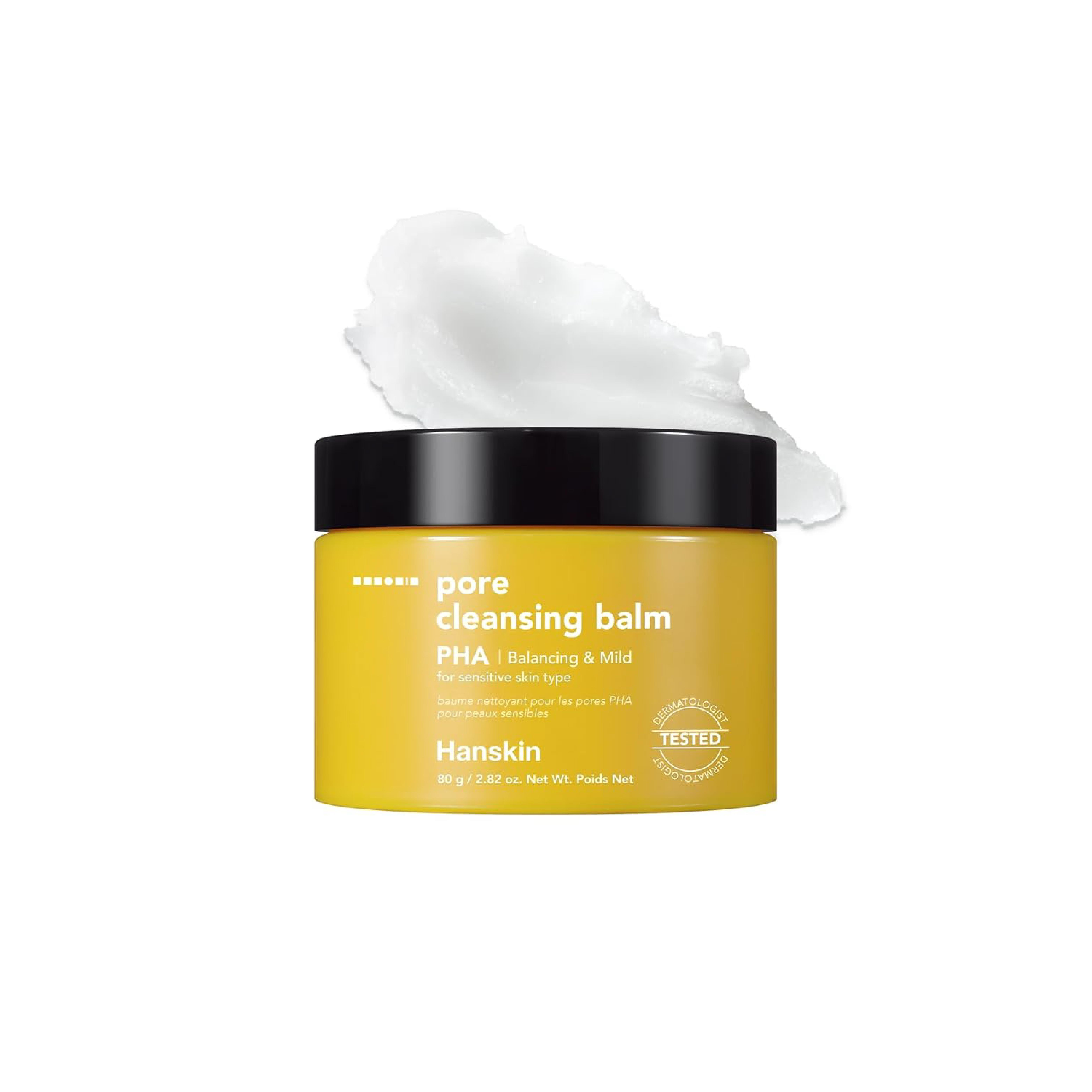 Hanskin Pore Cleansing Balm PHA-Hassas Ve Toleranssız Ciltler/Gözenek Ve Makyaj Temizleme Balmı [80g