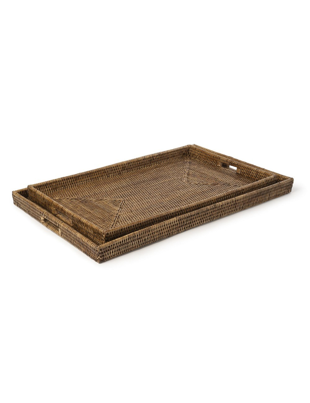 Abhika - 2'li Rattan Tepsi Seti