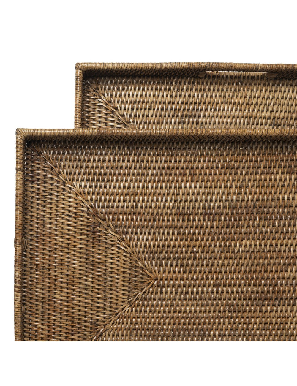 Abhika - 2'li Rattan Tepsi Seti
