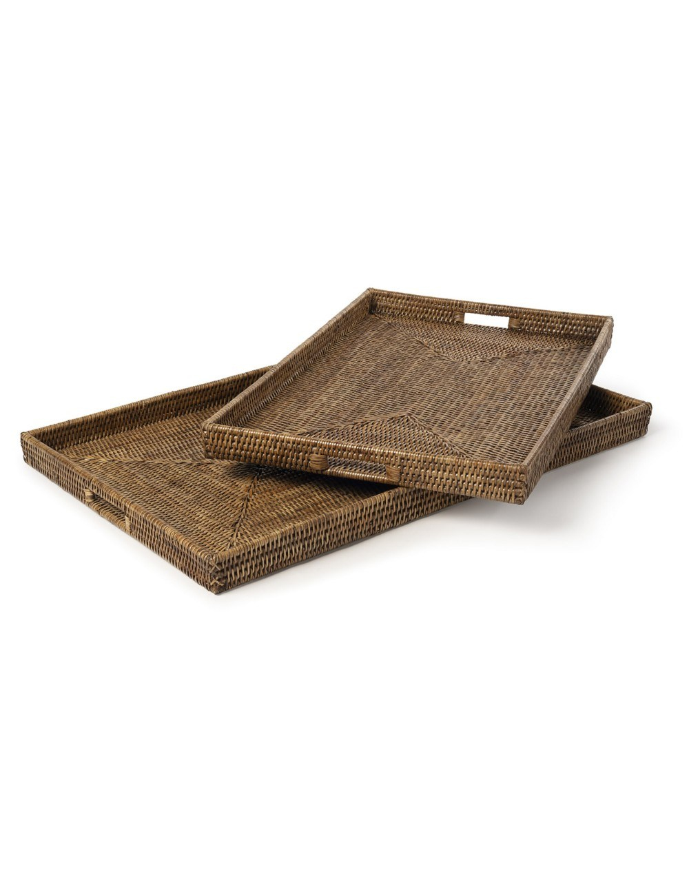 Abhika - 2'li Rattan Tepsi Seti