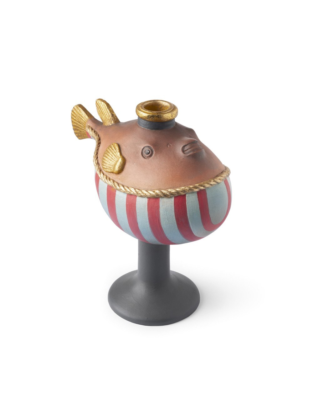 Abhika - Balon Balığı Figürlü Ayaklı Şamdan