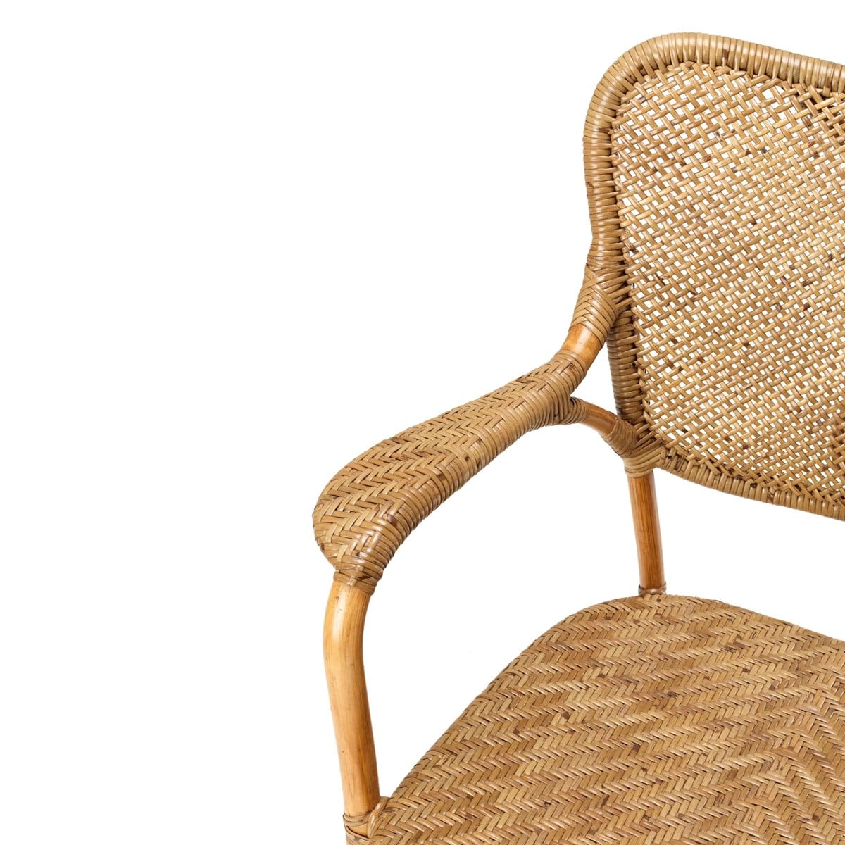 Chair Colony With Arm Honey Finish