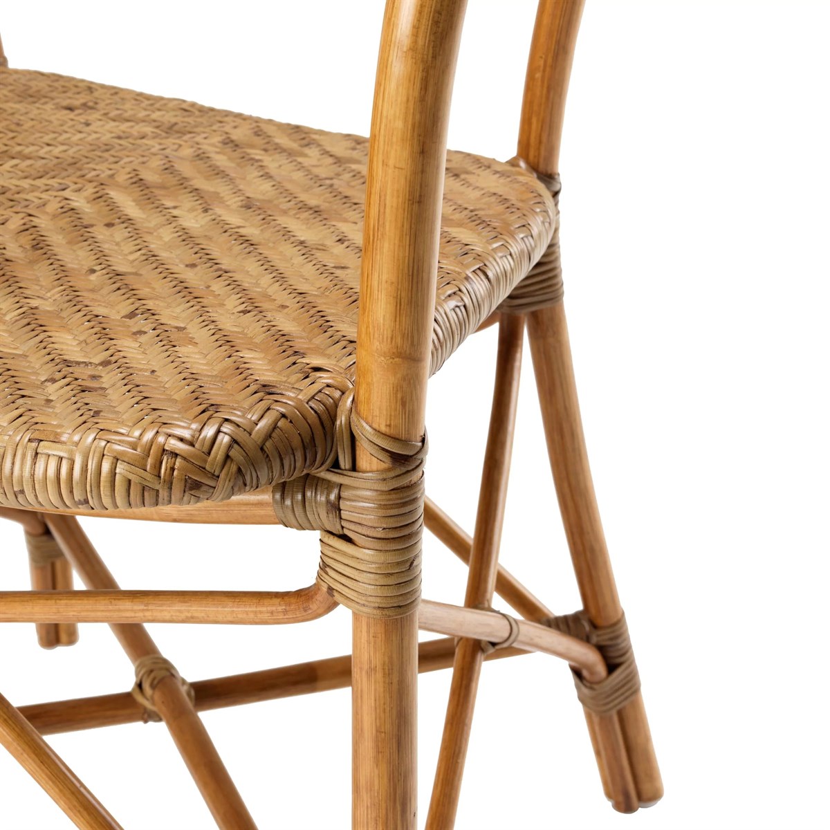 Chair Colony With Arm Honey Finish
