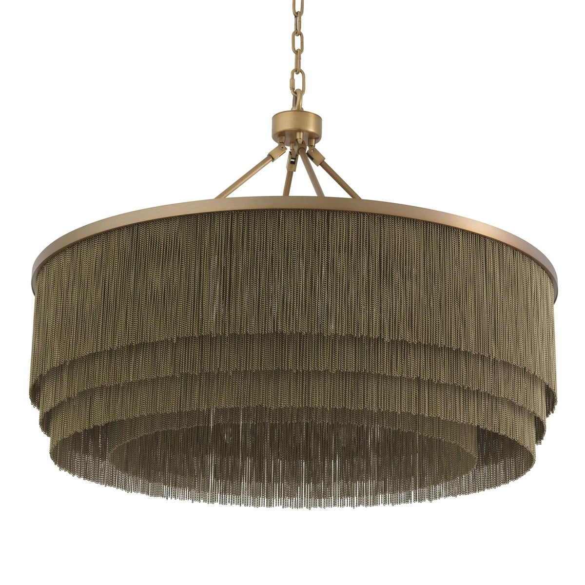 Chandelier Tissot L Antique Brass Finish