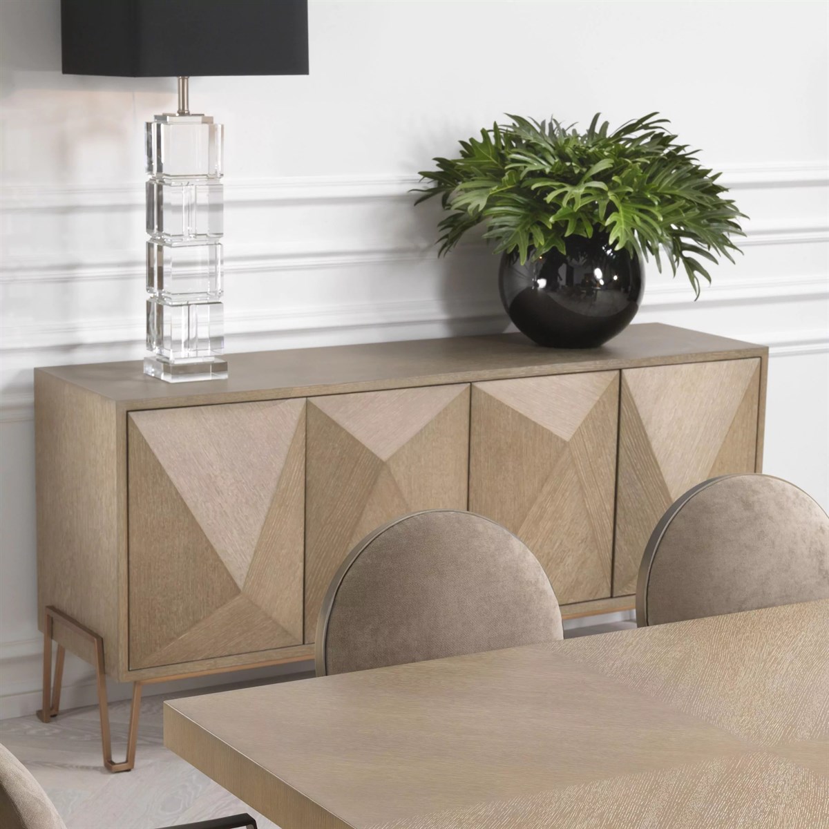 Dresser Highland Washed Oak Veneer