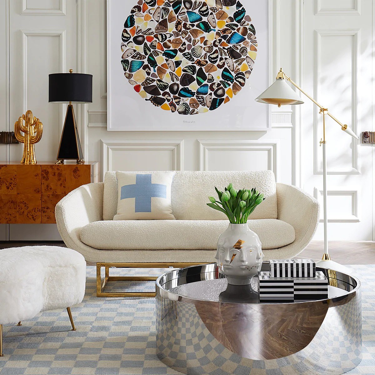 Gilded Muse Large Dora Maar Vase  - 27569