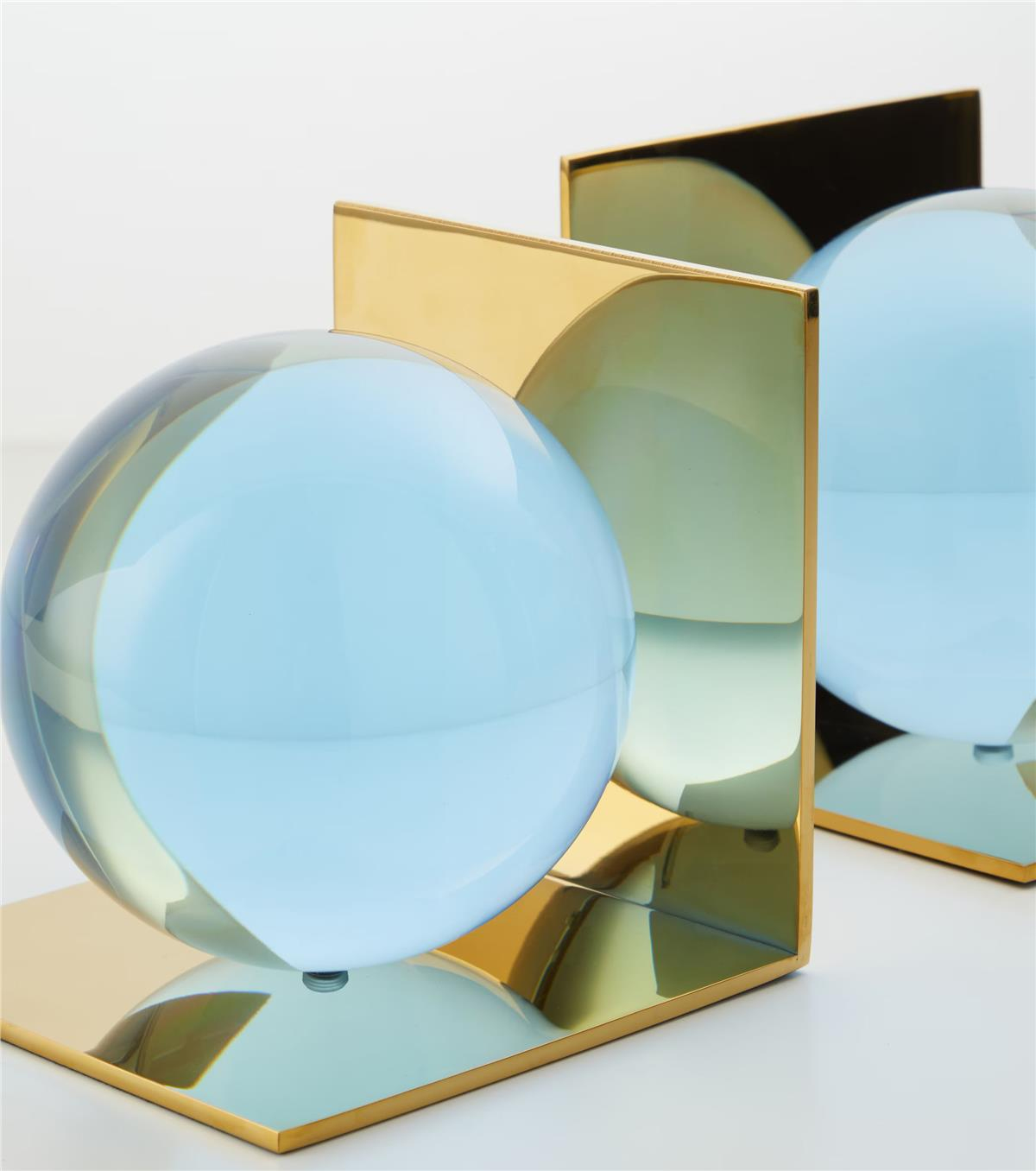 Jonathan Adler - Globo Bookend Set - Blue